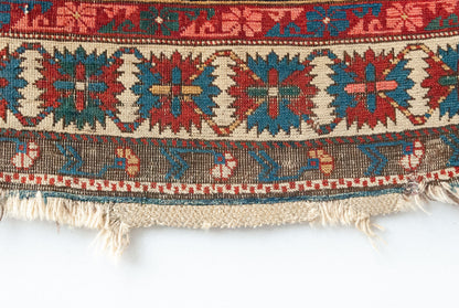 Antique Caucasian Tribal Rug - Handwoven