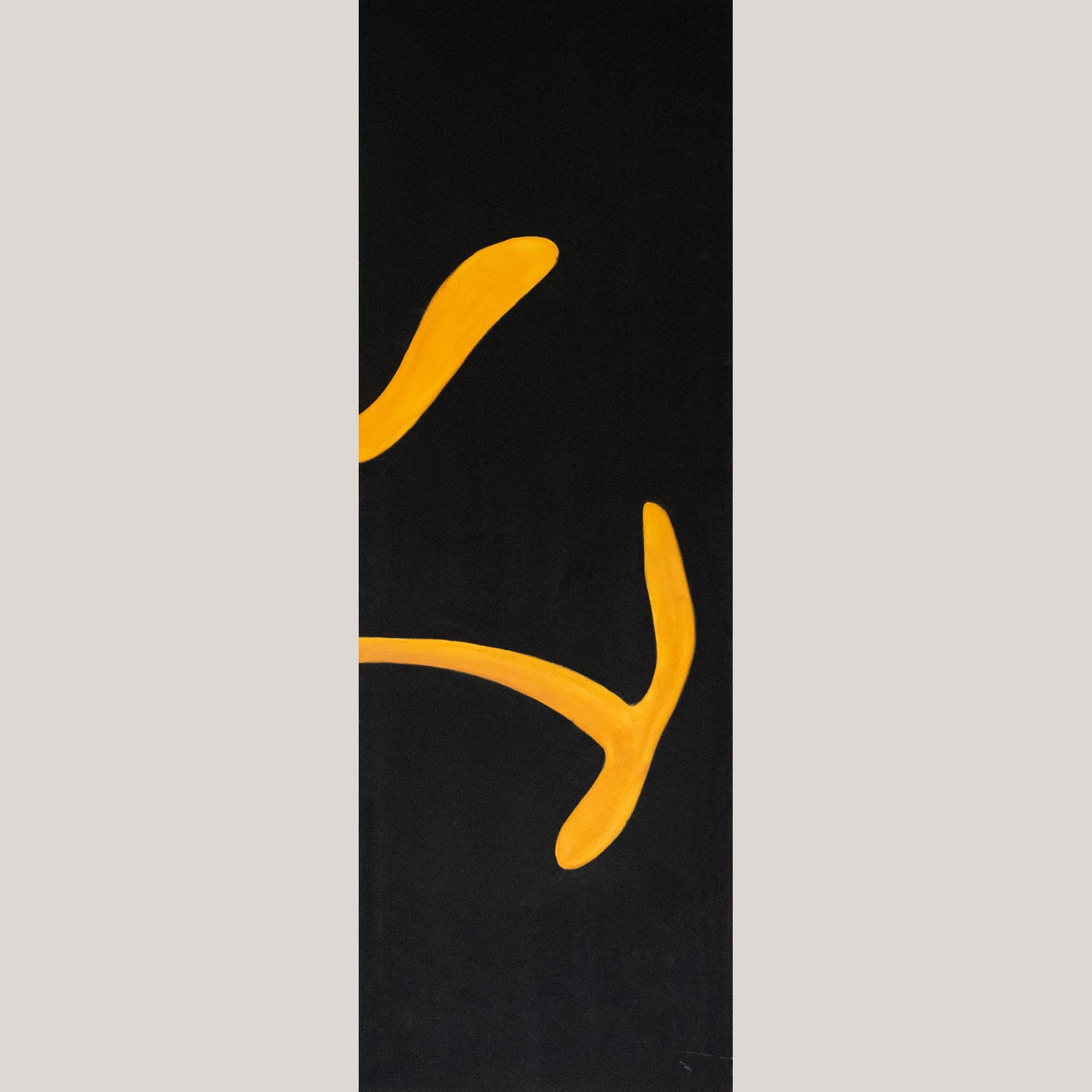 Palito Wood - Large Oil on Canvas