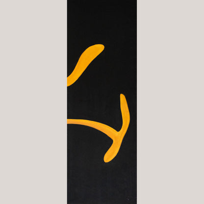 Palito Wood - Large Oil on Canvas