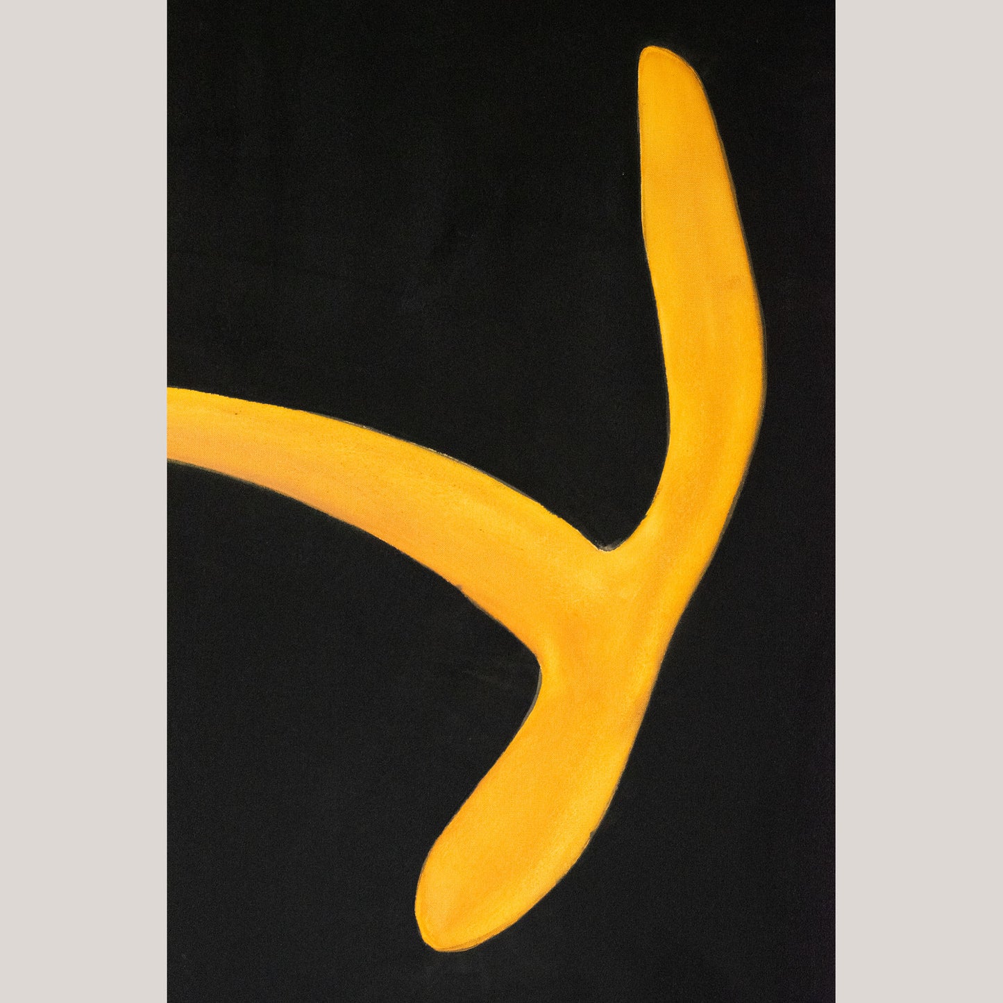Palito Wood - Large Oil on Canvas