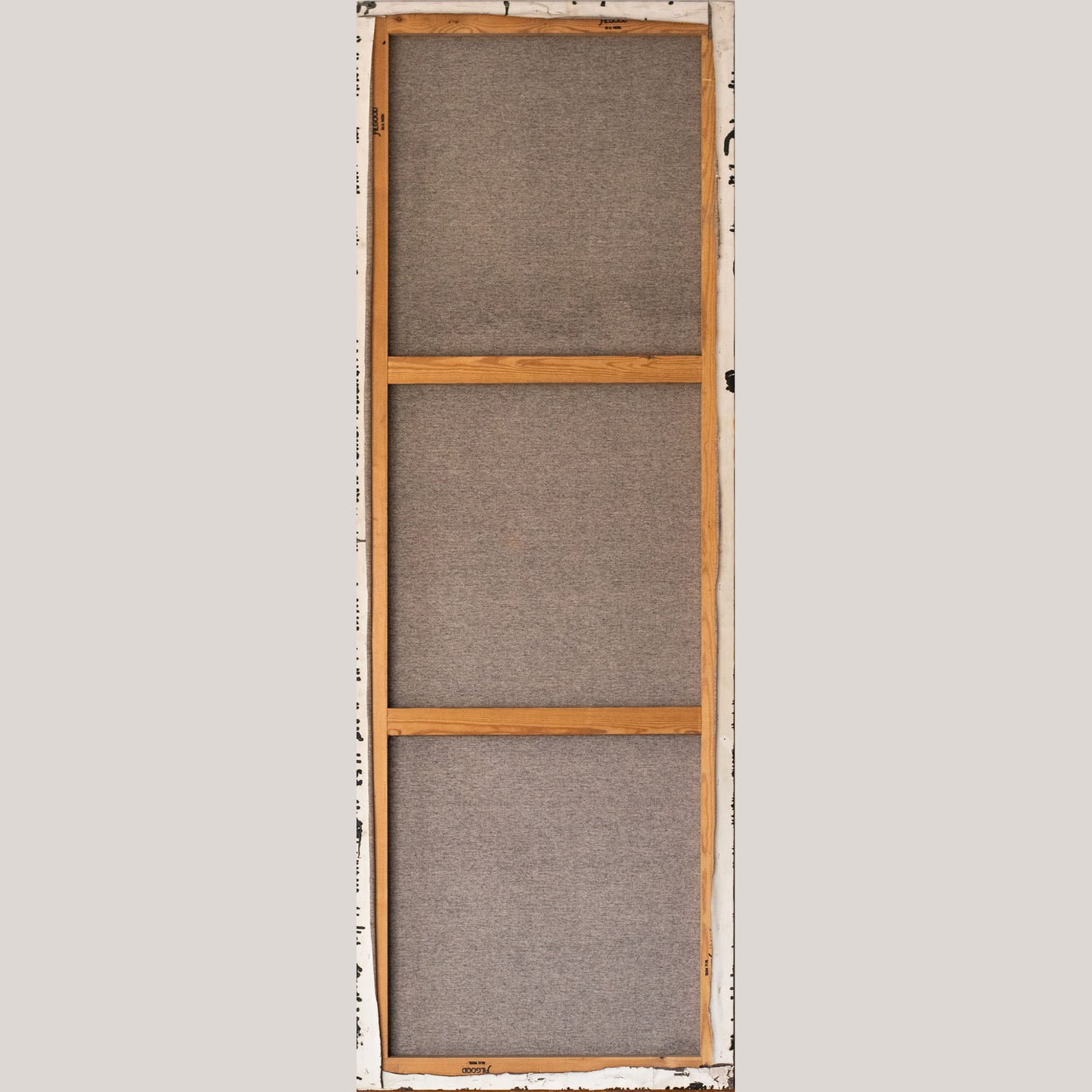 Palito Wood - Large Oil on Canvas