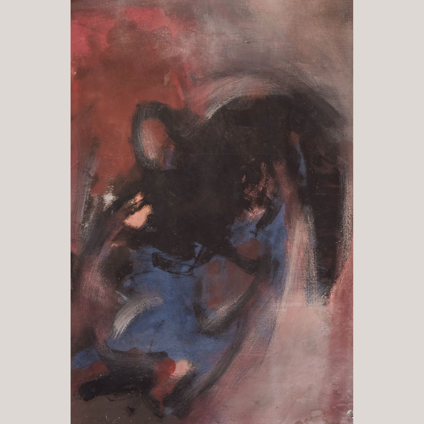 Dennis Bowen - Attributed - Abstract Oil on Canvas