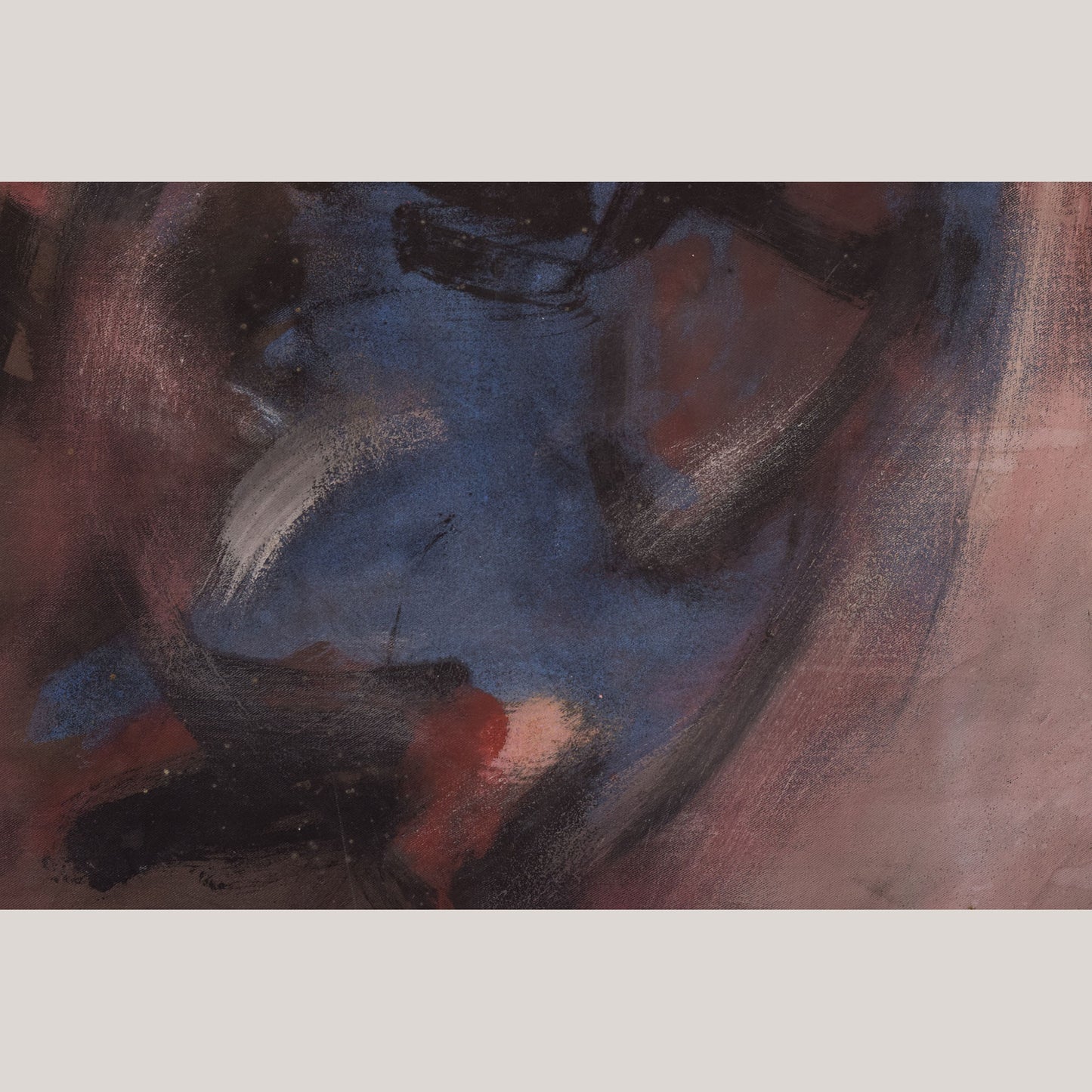 Dennis Bowen - Attributed - Abstract Oil on Canvas