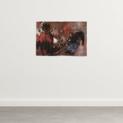 Dennis Bowen - Attributed - Abstract Oil on Canvas