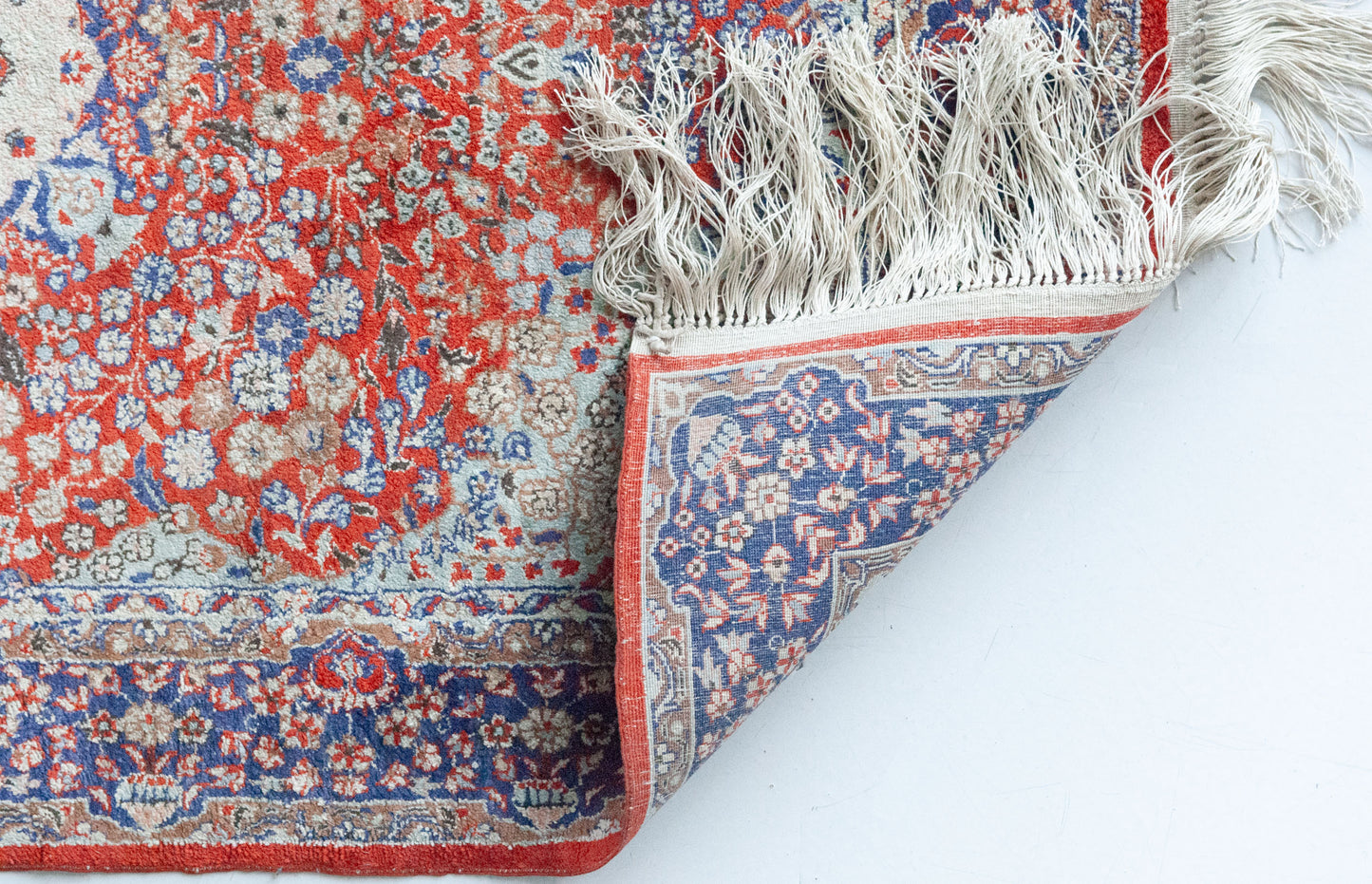Ghoum Hand Woven Silk - Vintage Rug