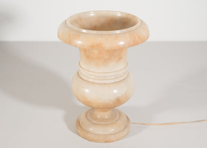 Vintage Alabaster Table Lamp