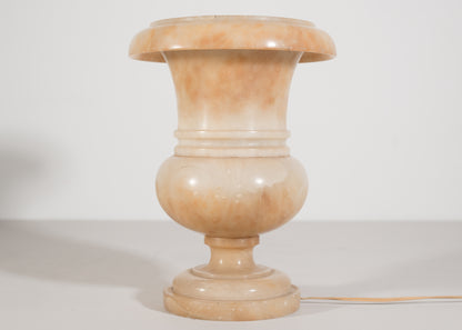 Vintage Alabaster Table Lamp