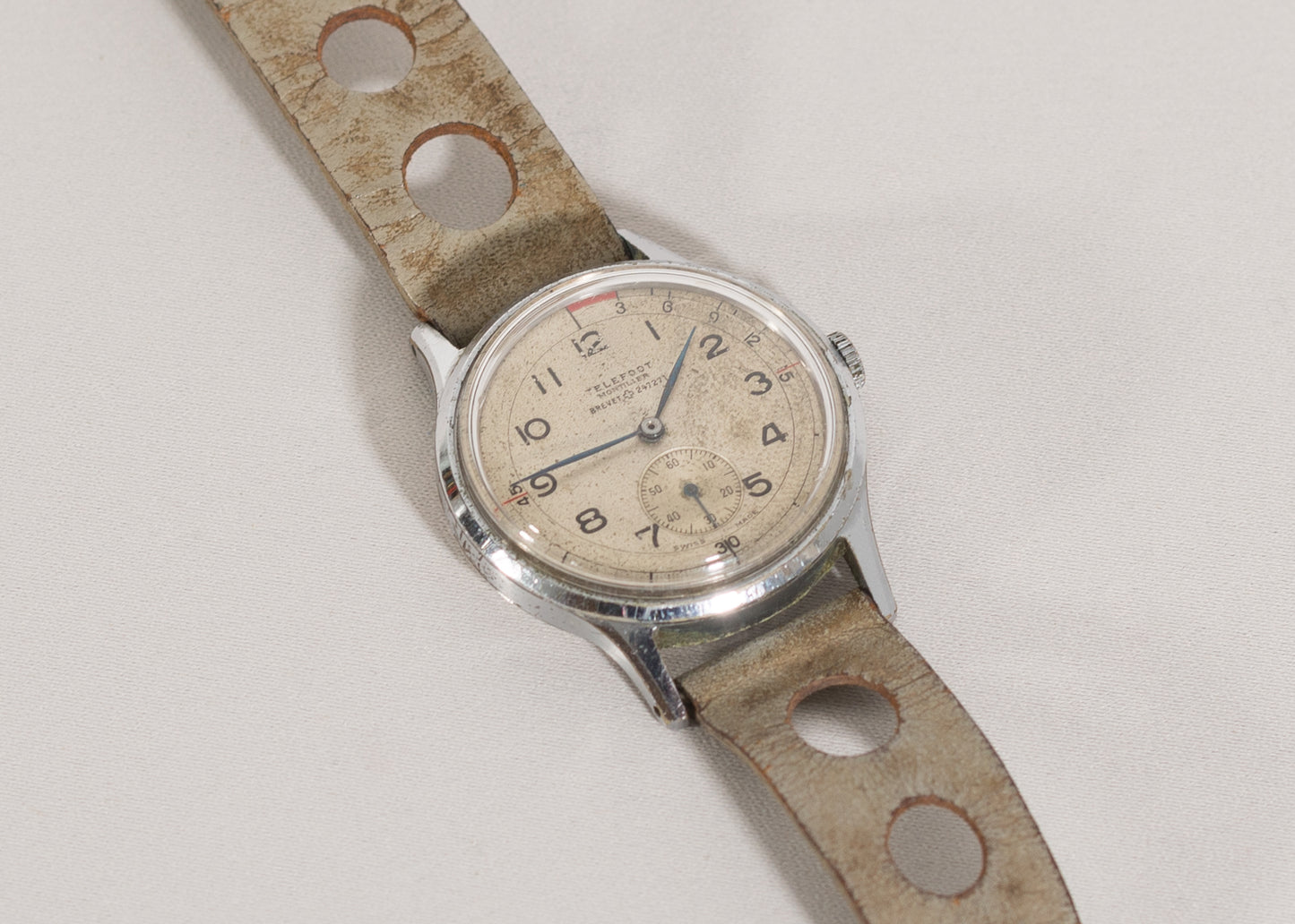 Omega “Telefoot Breveté” Military Watch – Rare Working Swiss Timepiece