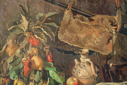 José Maria VILA CANYELLES - The Chef's Banquet - Still Life - Fruit and Game