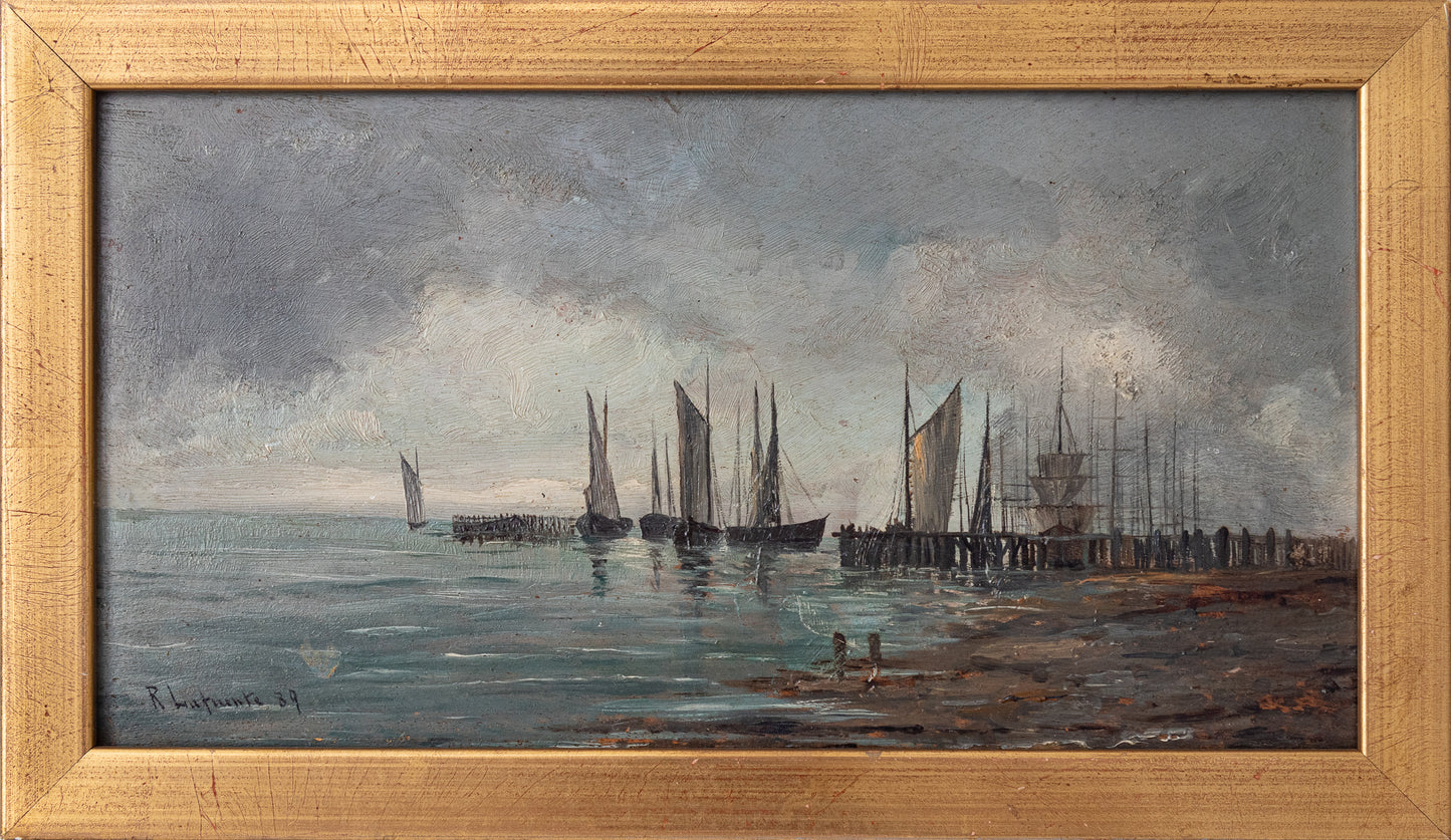 Collection of Four - 19th Century Marine Paintings  - Various Artists