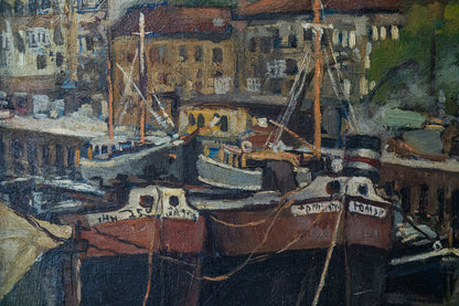 Impressionist Painting - Harbour Scene