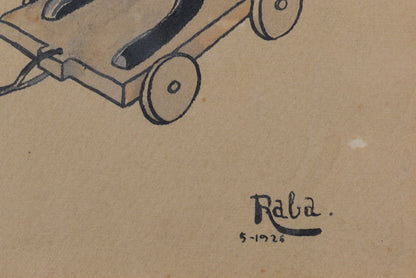 Raba 1926 - Interesting Bizarre Cartoon