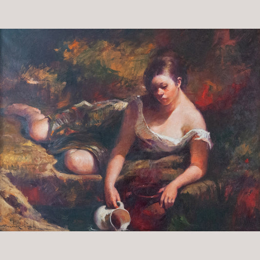 Contemplation - Large Study - Rosendo González Carbonell (1910-1984)