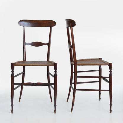 Campanino Chiavari  Chairs by Fratelli Levaggi C 1950