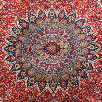 Large Vintage Hand-Knotted Kashan Rug 367 cm × 250 cm