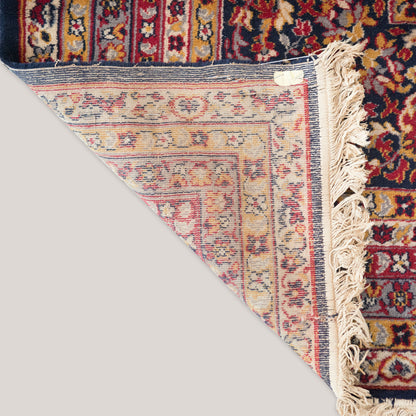 Large Vintage Hand-Knotted Kashan Rug 367 cm × 250 cm
