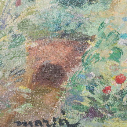 Impressionist Landscape - Signed "Marià" - Modern Decorative