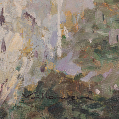 Cattle Drive Beneath a Southern Sky - Oil on Canvas