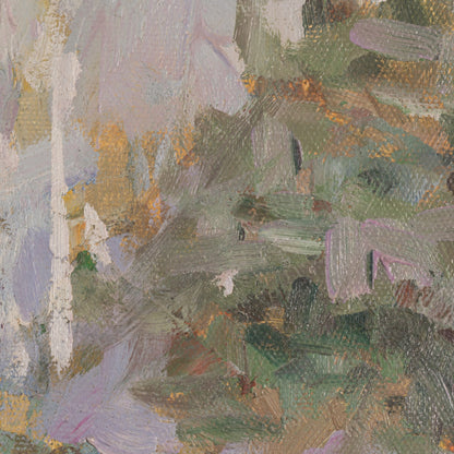Cattle Drive Beneath a Southern Sky - Oil on Canvas
