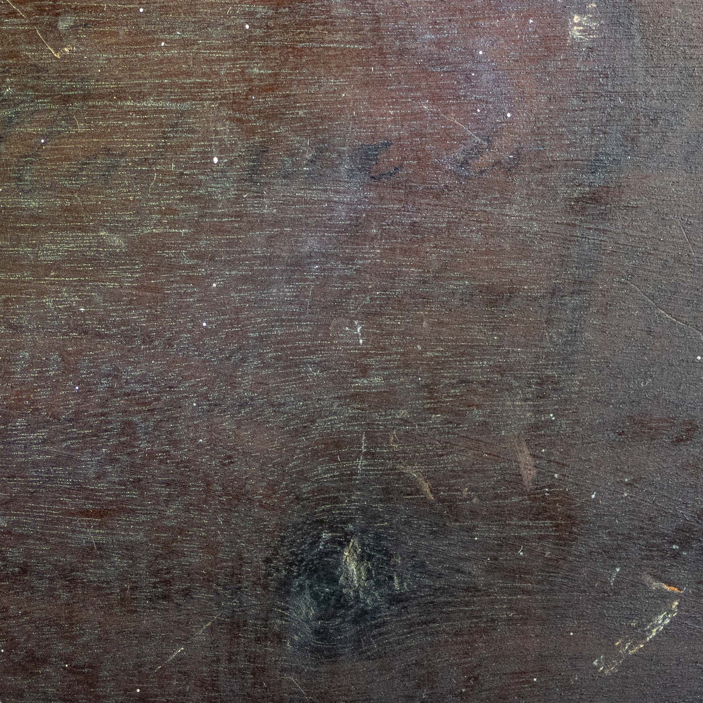 Landscape with Shepherd and Sheep – 19th Century Oil on Panel