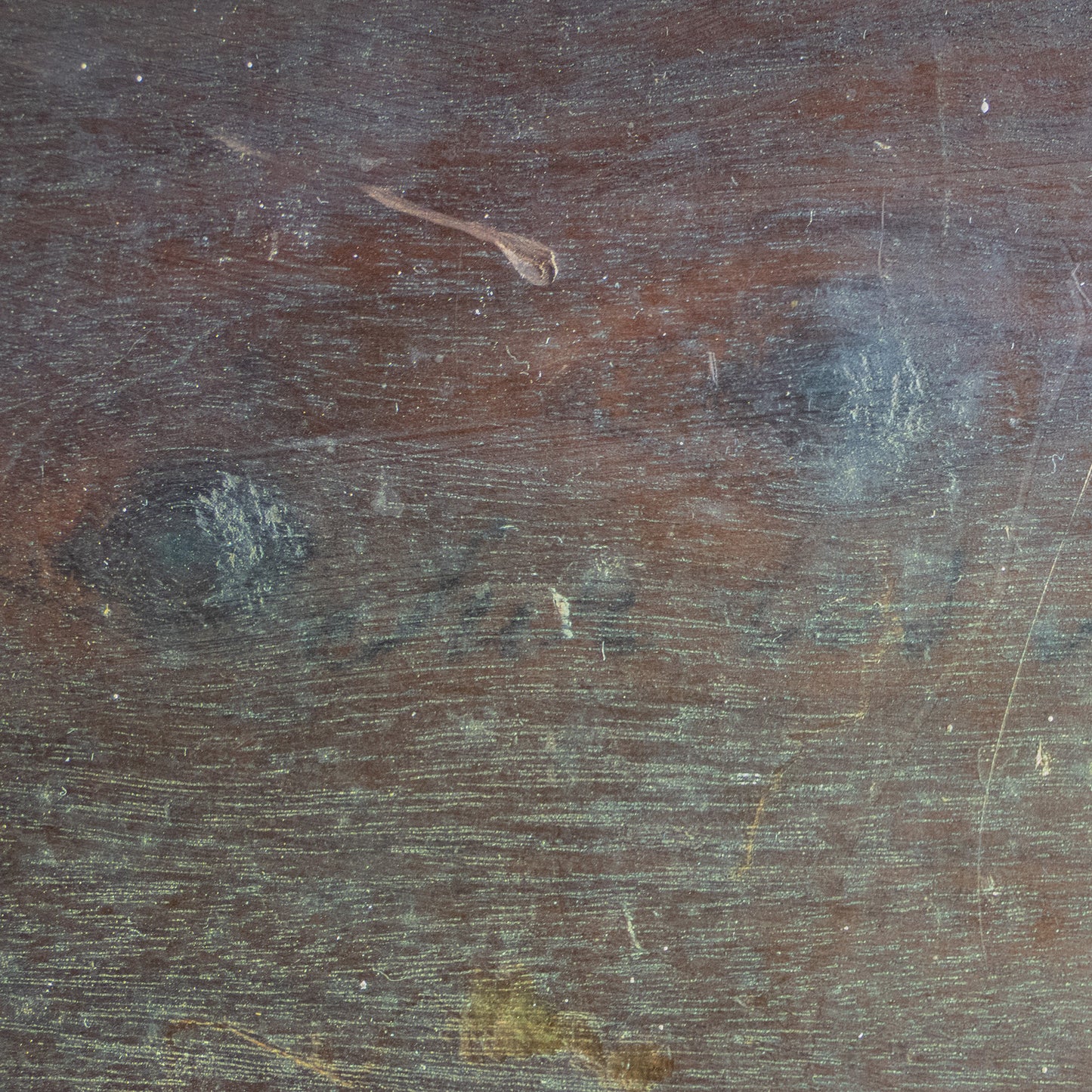 Landscape with Shepherd and Sheep – 19th Century Oil on Panel