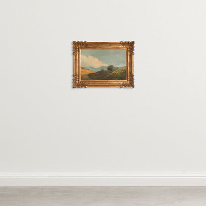 Shepherd and Flock in a Mountain Landscape