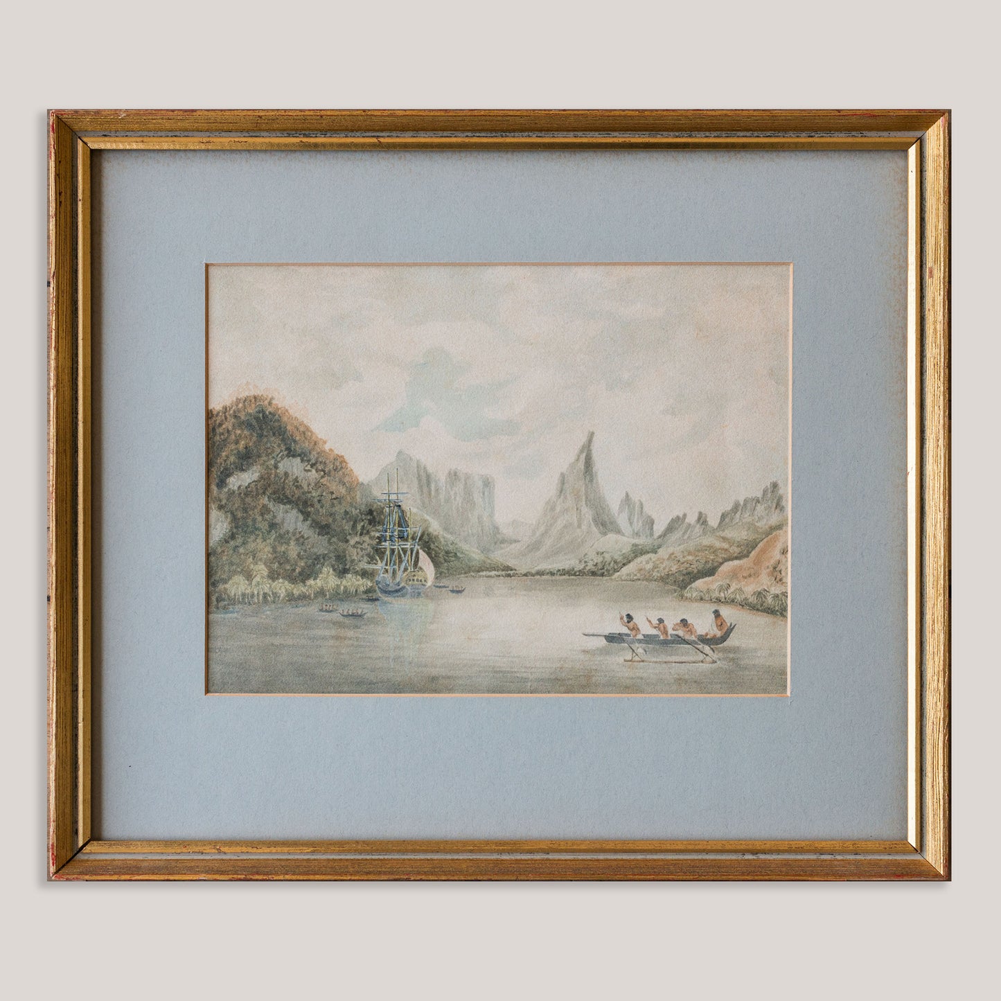 Taloo Harbour Tahiti Missionaries after Michael Angelo Rooker