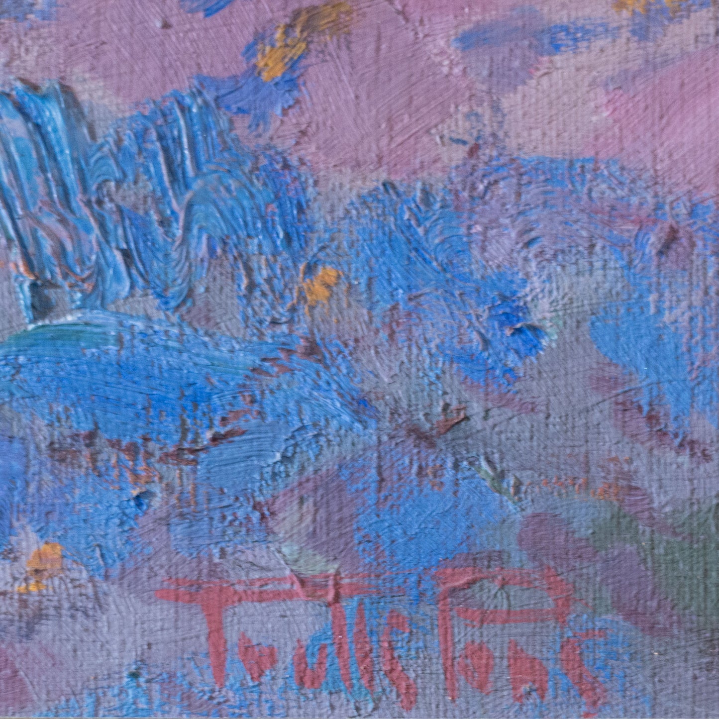 Impressionist Rural Catalan Landscape by Ramon Trulls Pons