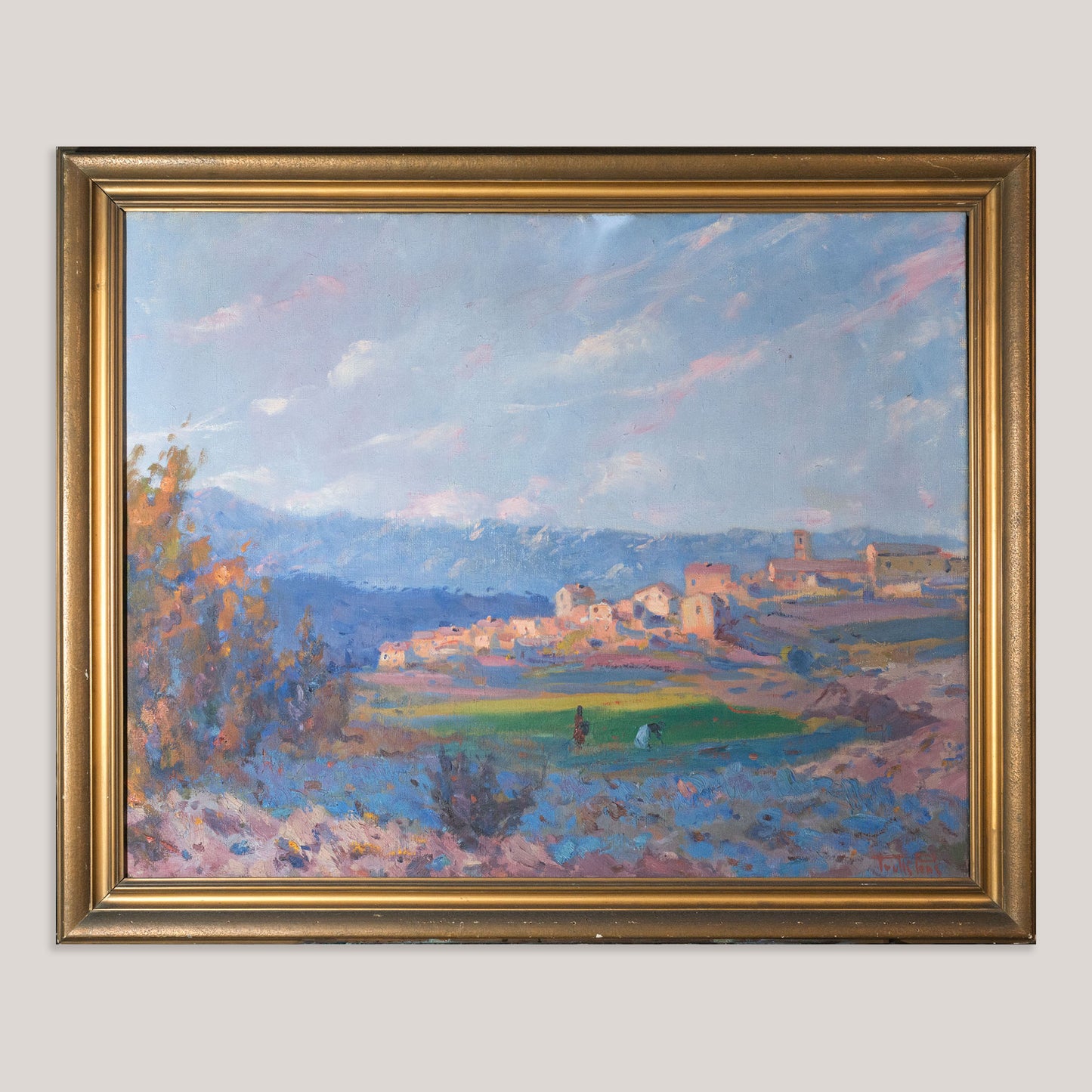 Impressionist Rural Catalan Landscape by Ramon Trulls Pons