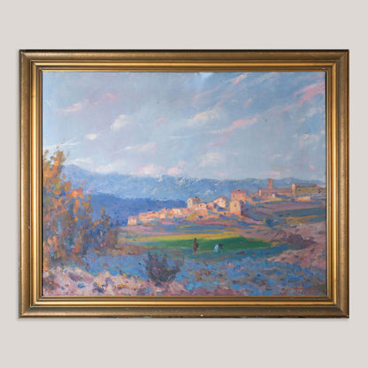 Impressionist Rural Catalan Landscape by Ramon Trulls Pons