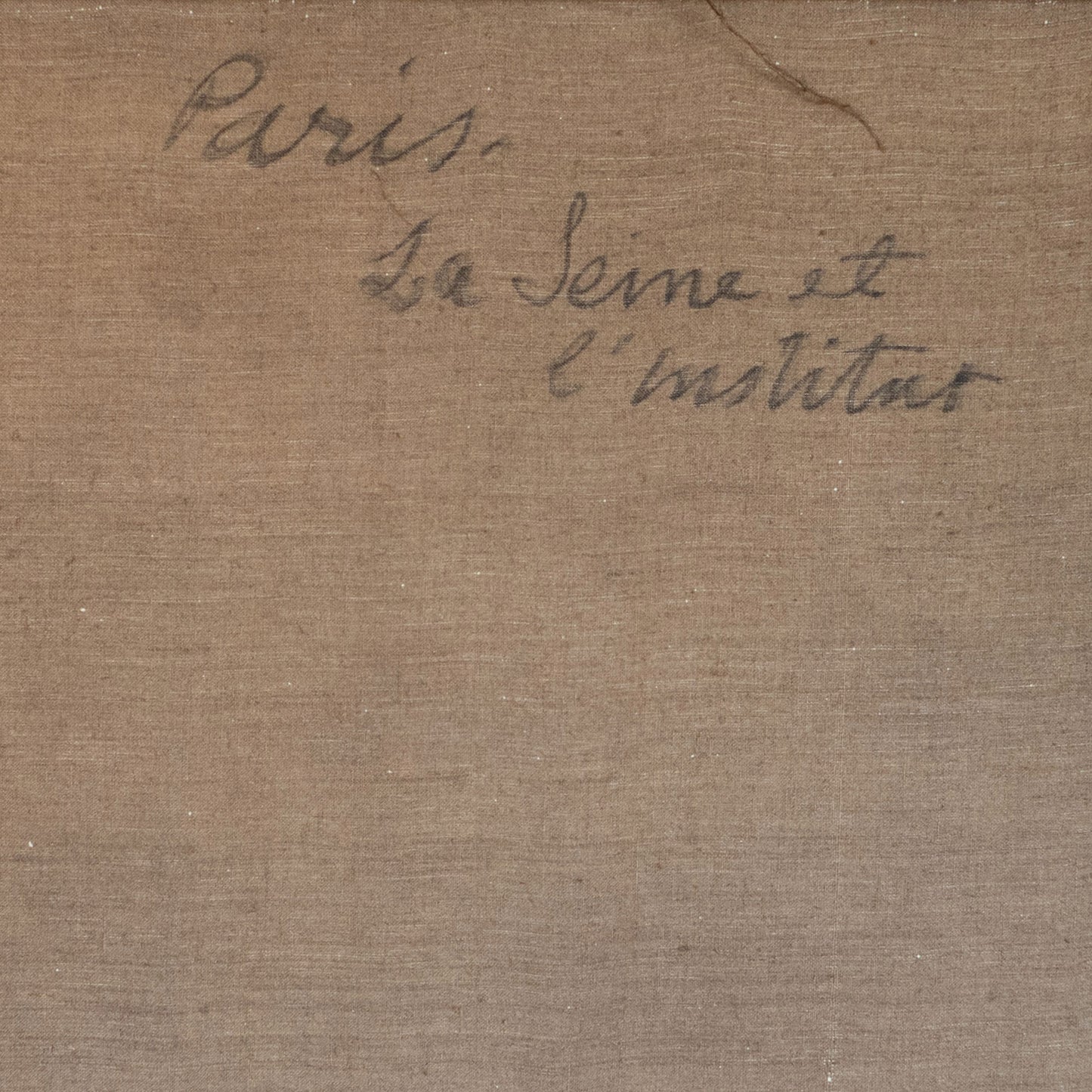 The Seine and the Institut de France, Paris – Labelled “E.G. Benito” -  Follower - Albert Marquet