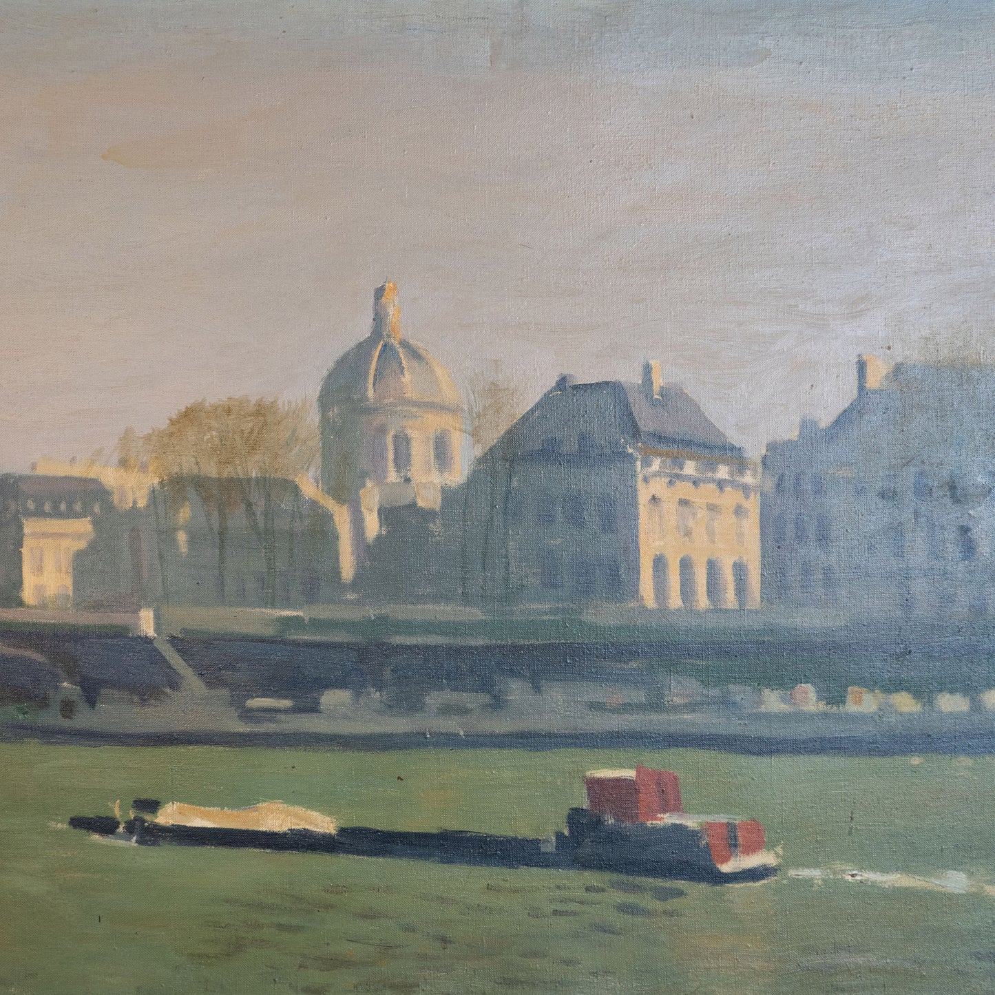 The Seine and the Institut de France, Paris – Labelled “E.G. Benito” -  Follower - Albert Marquet