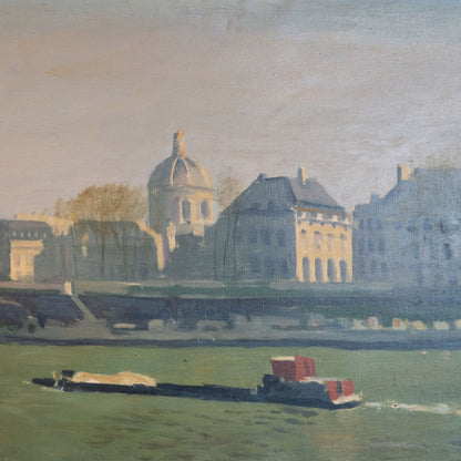 The Seine and the Institut de France, Paris – Labelled “E.G. Benito” -  Follower - Albert Marquet