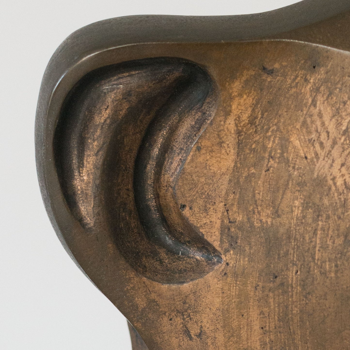 Modernist Bronze Bust – Signed Fabregat