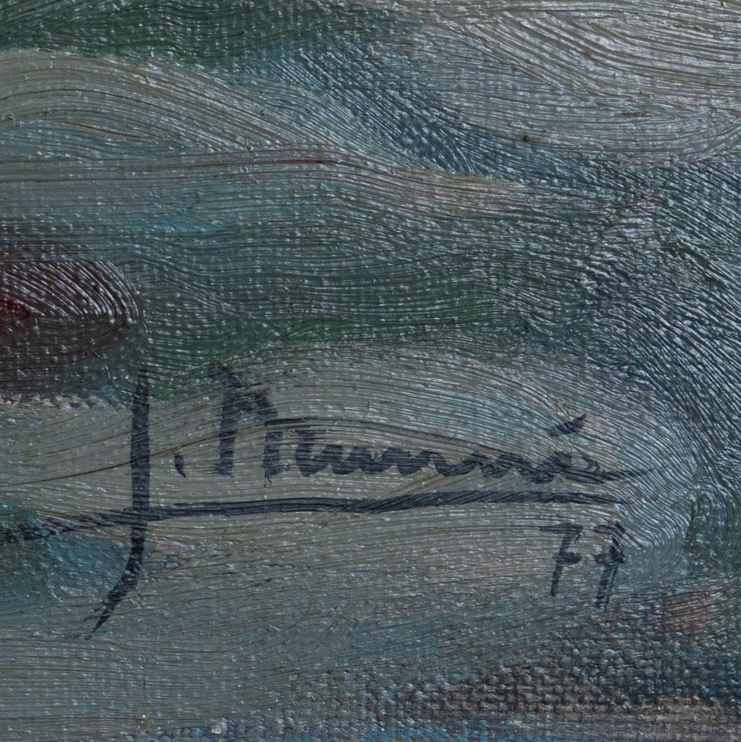 Post Impressionist Painting - Fishing Boats in Harbor by Josep Munné