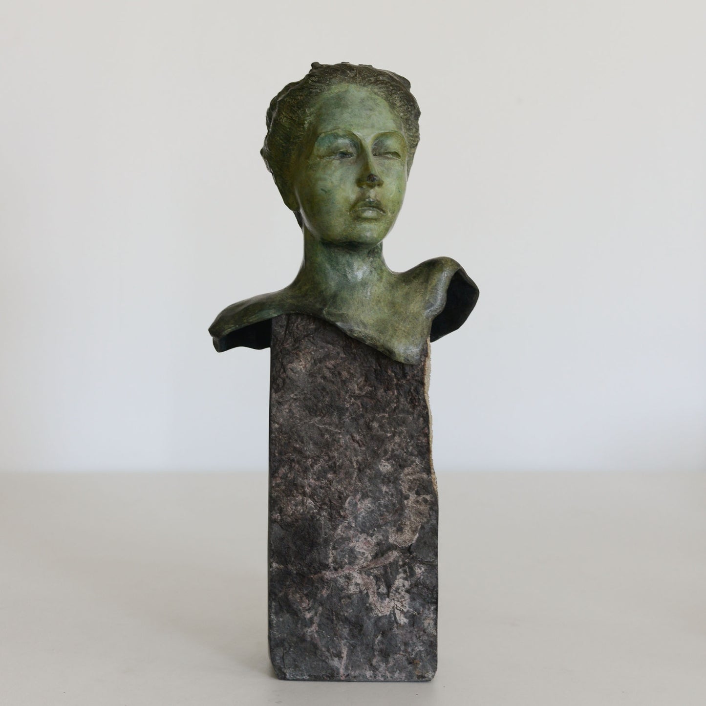 Female Bronze Bust - Signed and numbered