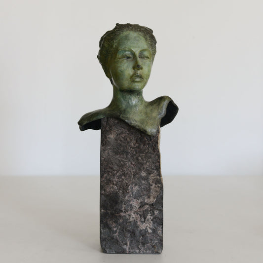 Female Bronze Bust - Signed and numbered