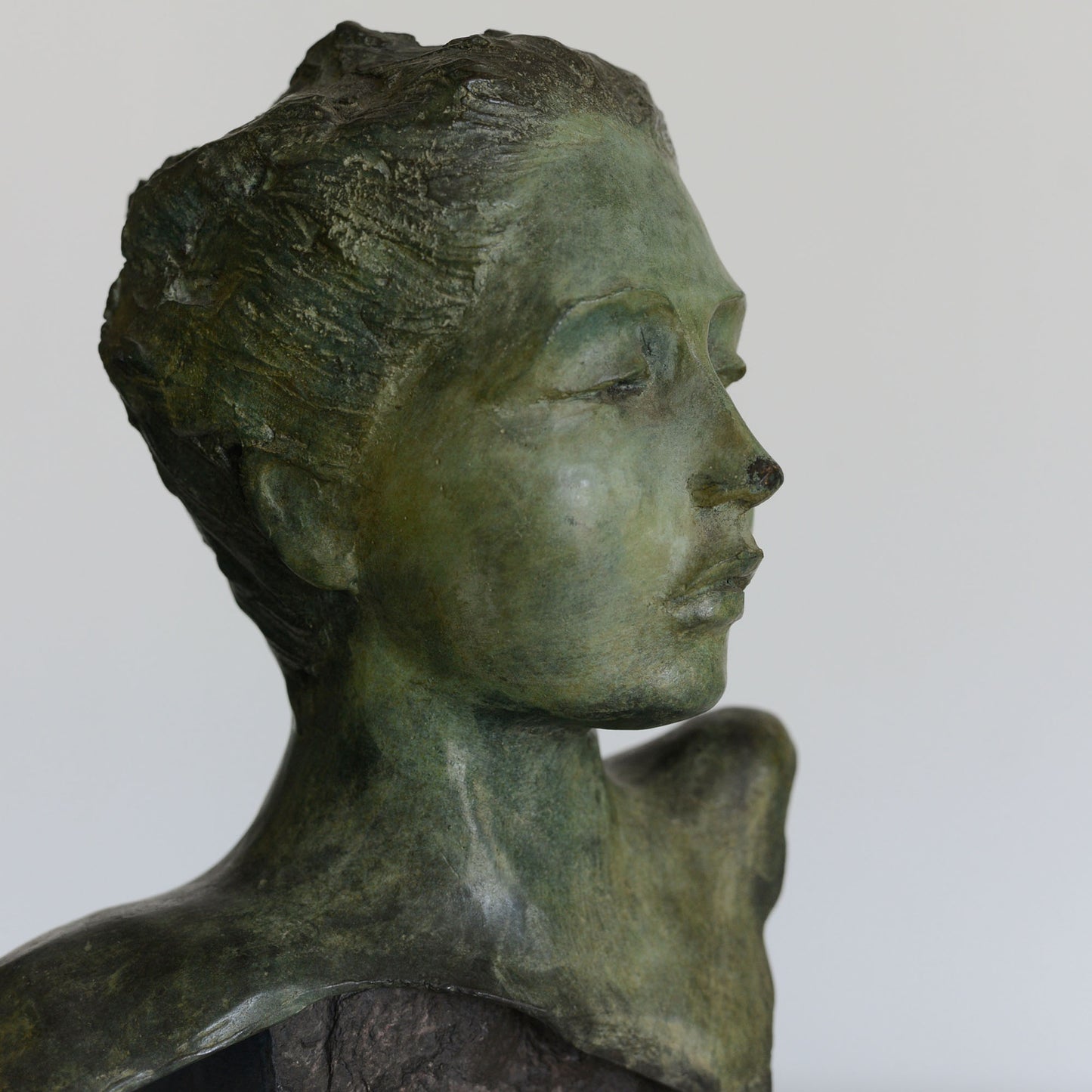 Female Bronze Bust - Signed and numbered
