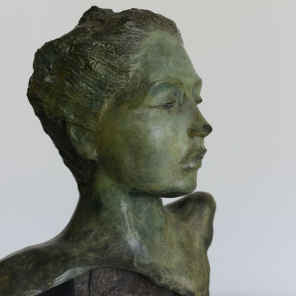 Female Bronze Bust - Signed and numbered