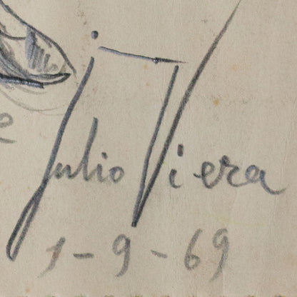 Don Quixote Attack Scene Drawing Julio Viera