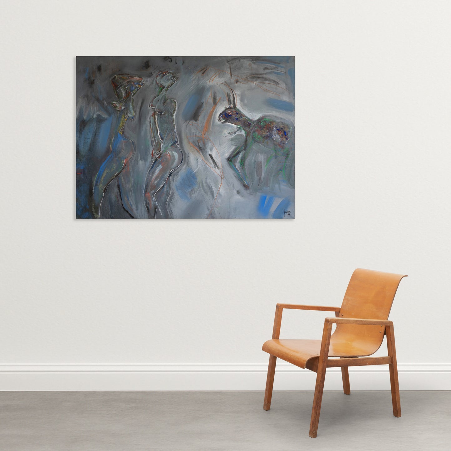 Figures and Hare – Abstract Figuration by Jordi Samsó