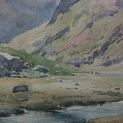 Mountain Landscape with Alpine Stream – Lluís Lleó Arnau