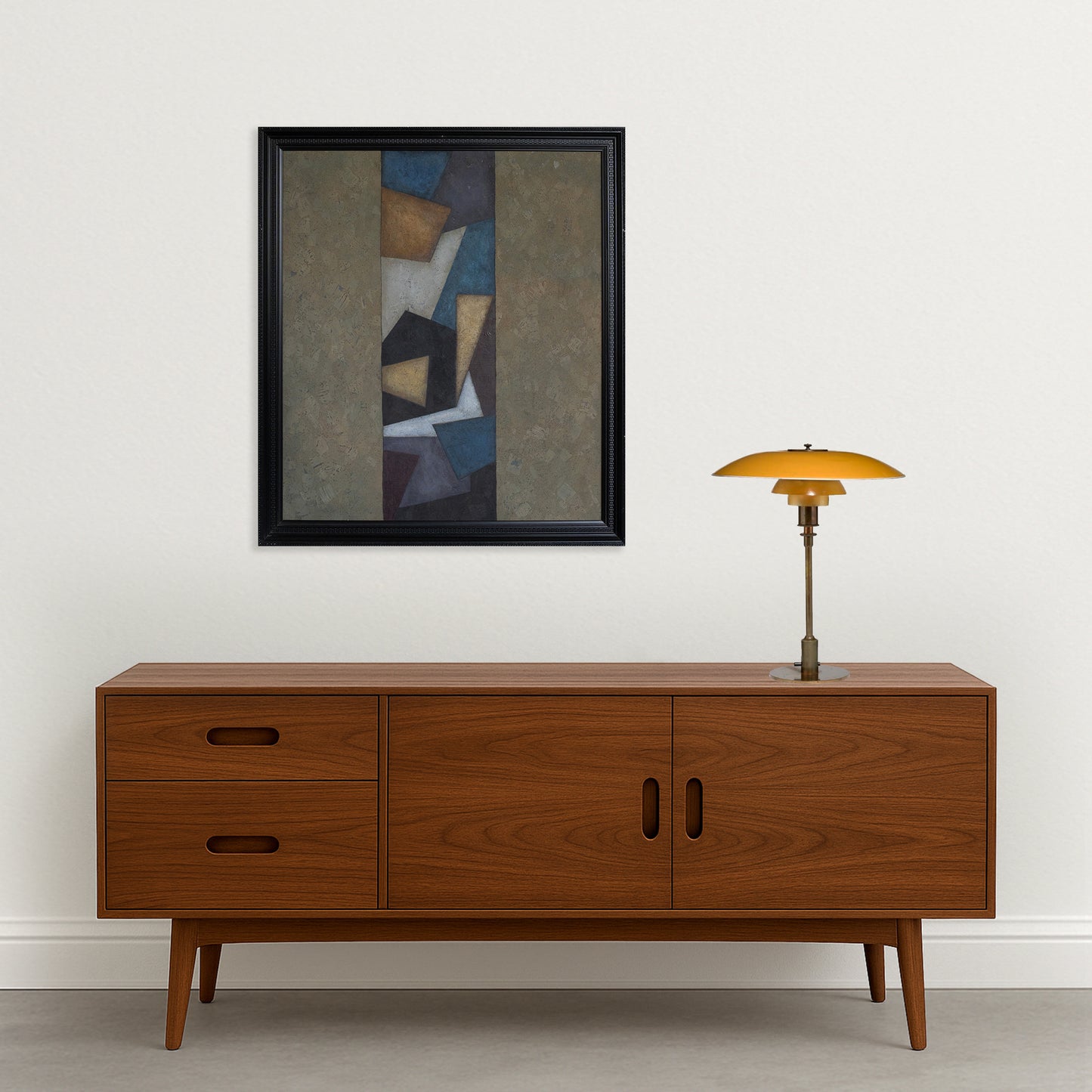 Geometric Abstraction Panel by Manuel Rufi Gibert