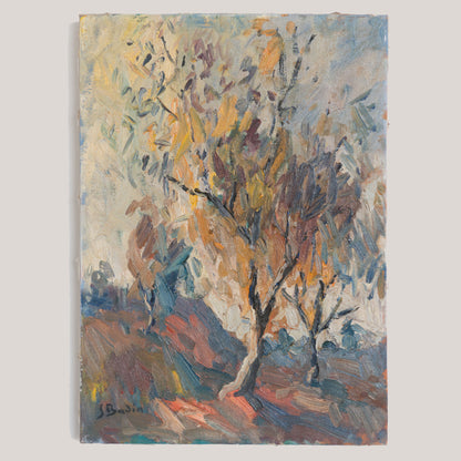 Impressionist Landscape with Trees - Sebastià Badia