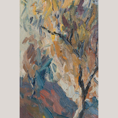 Impressionist Landscape with Trees - Sebastià Badia