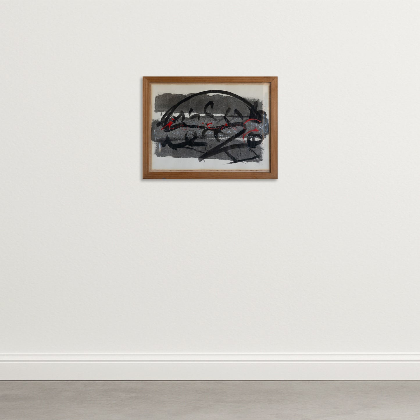 Abstract Expressionist Composition by Josep Güell Josep GÜELL (1945-2005)