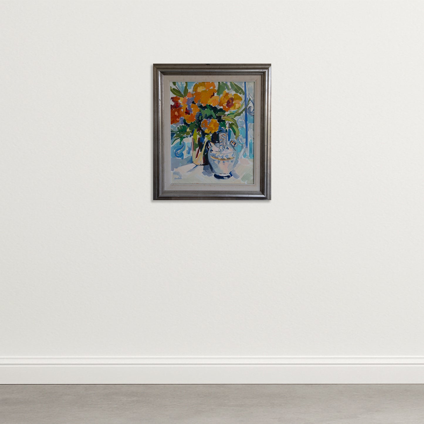 Still Life with Orange Blossoms – Original Oil Painting