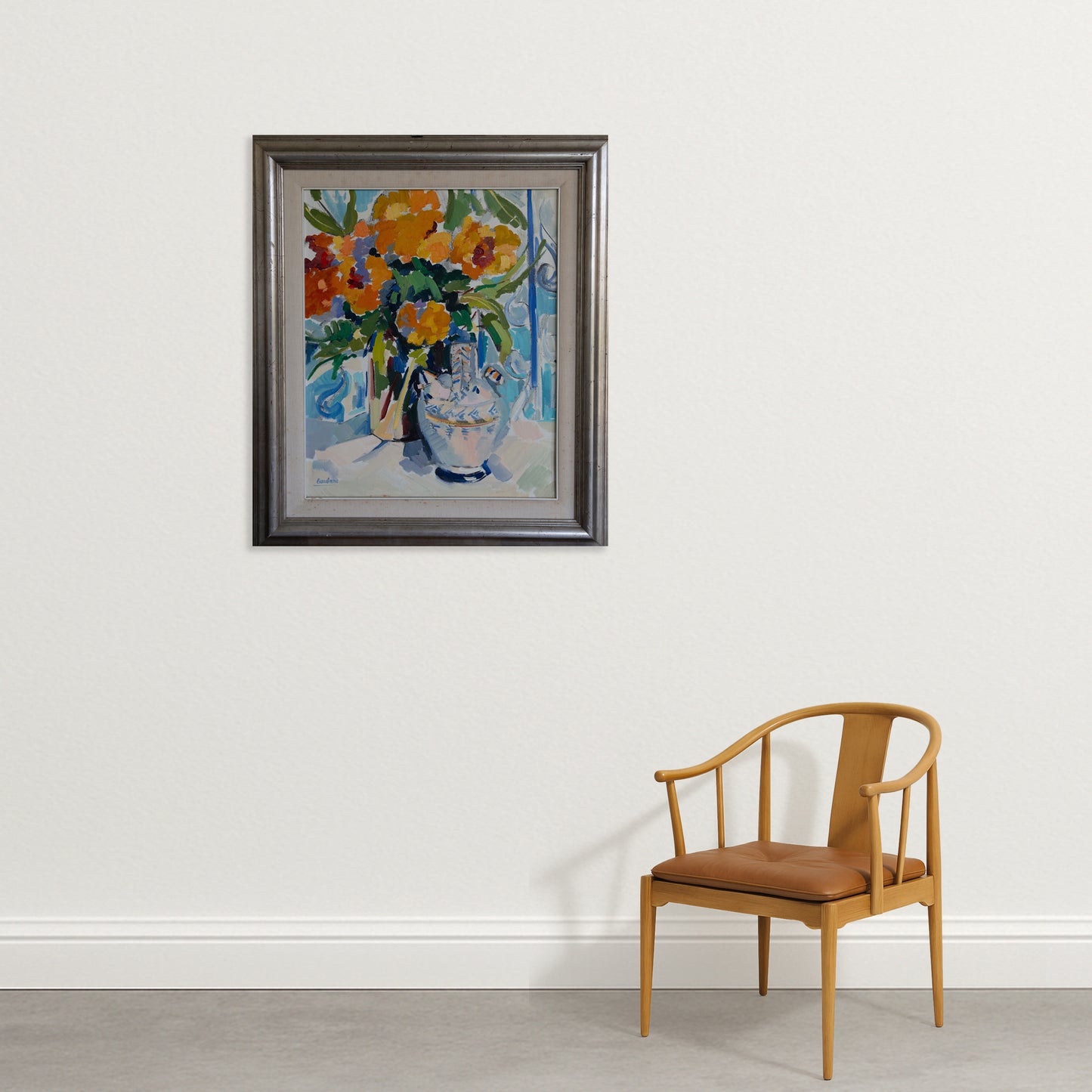 Still Life with Orange Blossoms – Original Oil Painting