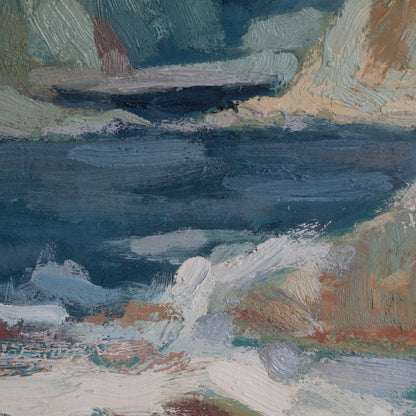 Post Impressionist Sea Scape - Signed