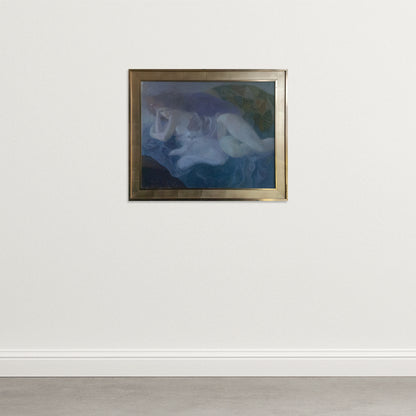 Female Figure with Cat – Emilia Castañeda Martínez